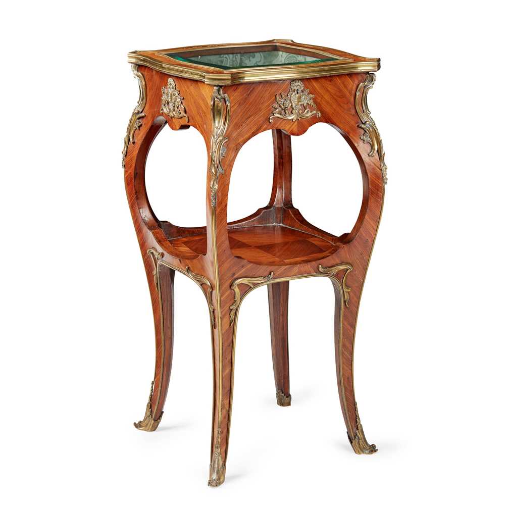 FRENCH KINGWOOD TWO TIER BIJOUTERIE