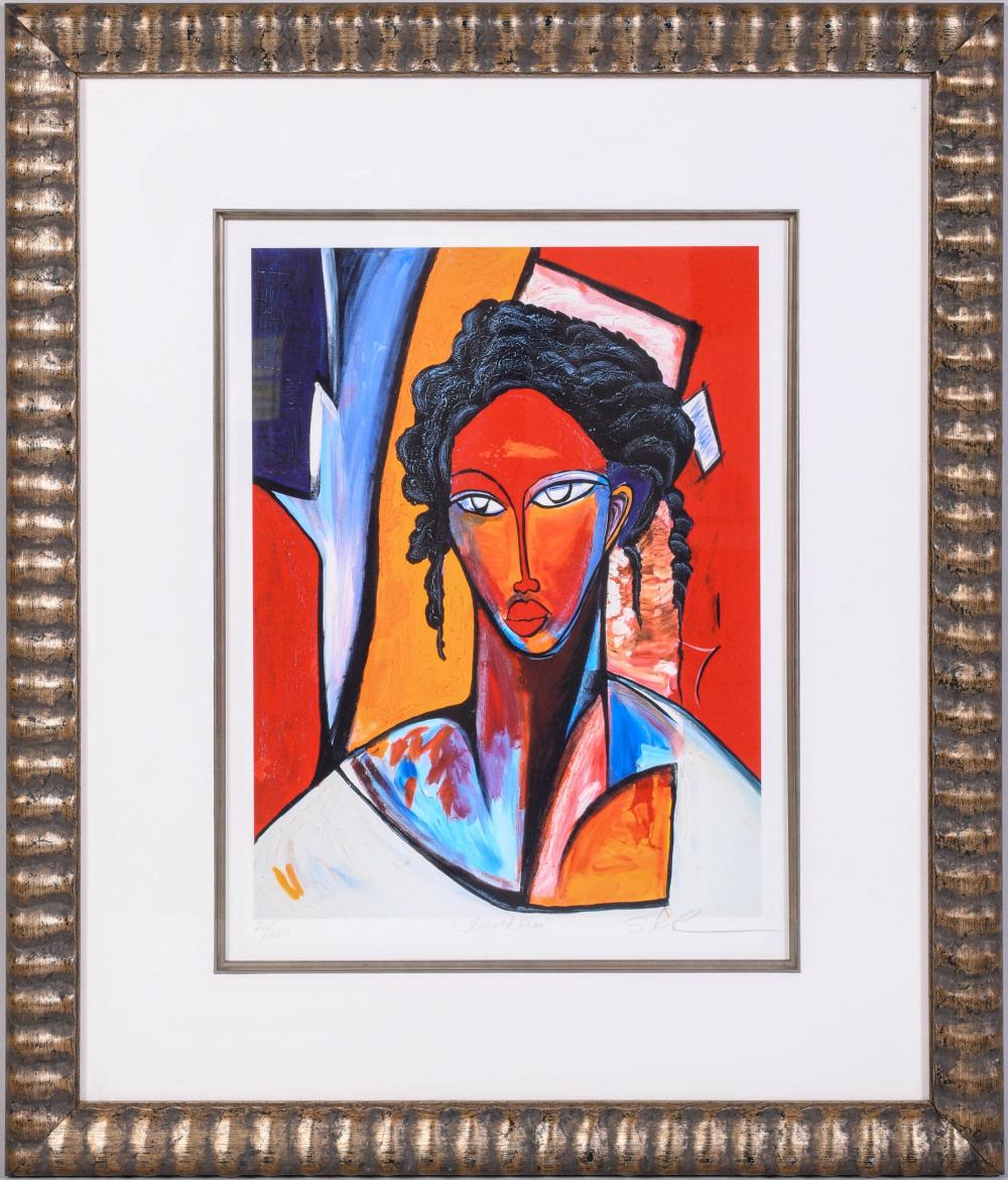 FRENCH KISS, PRINT, SIGHT: 15 1/2 X