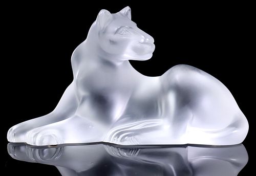 FRENCH LALIQUE &#039;SIMBA&#039;