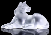 FRENCH LALIQUE &#039;SIMBA&#03