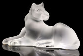FRENCH LALIQUE &#039;SIMBA&#03