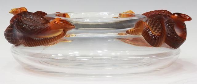 FRENCH LALIQUE ART GLASS 'SERPENTS'