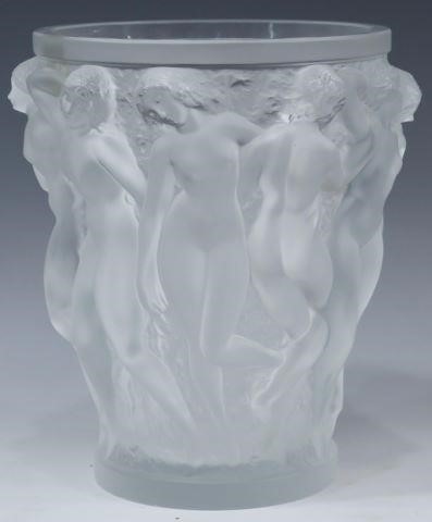FRENCH LALIQUE 'BACCHANTES' ART