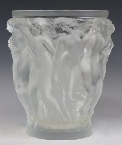 FRENCH LALIQUE 'BACCHANTES' ART