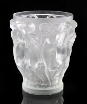 FRENCH LALIQUE 'BACCHANTES' GL