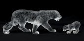 FRENCH LALIQUE CRYSTAL JAGUAR