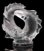 FRENCH LALIQUE 'DEUX POISSONS'