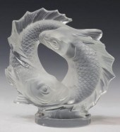 FRENCH LALIQUE 'DEUX POISSONS'