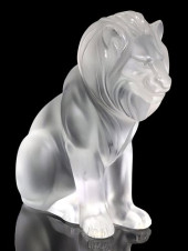 FRENCH LALIQUE FROSTED &AMP; C