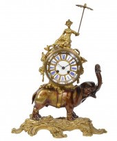 FRENCH LATE 19TH C. ORMOLU & B