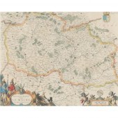FRENCH LE MAINE HAND COLORED M