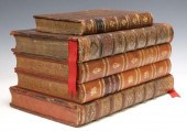 FRENCH LEATHER BOOK-FORM HIDDE