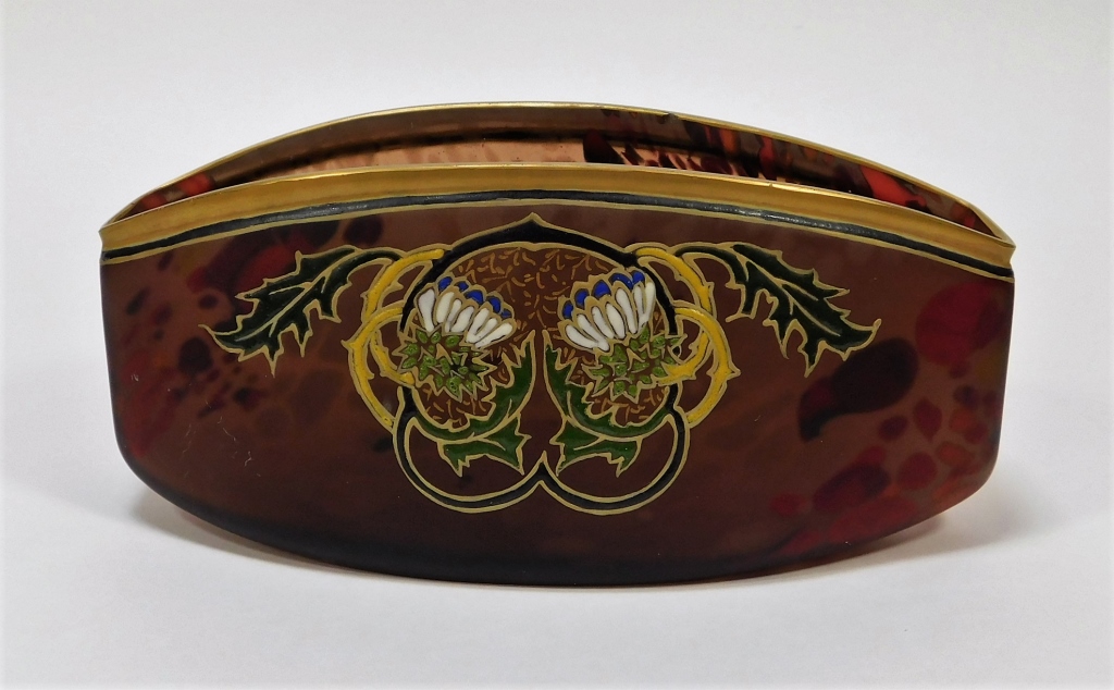 FRENCH LEGRAS ENAMEL ART GLASS