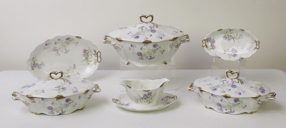FRENCH LIMOGES CHINA SERVING