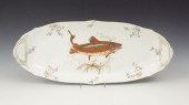 FRENCH LIMOGES FISH PLATTER: B