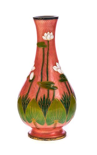 FRENCH LIMOGES FOIL FLORAL