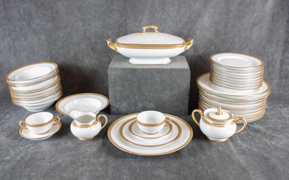 FRENCH LIMOGES PORCELAIN DINNER
