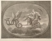 FRENCH LITHOGRAPH OF "BACCHUS"