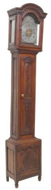FRENCH LONGCASE CLOCK, 19TH C.