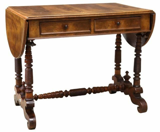 FRENCH LOUIS PHILIPPE DROP-LEAF