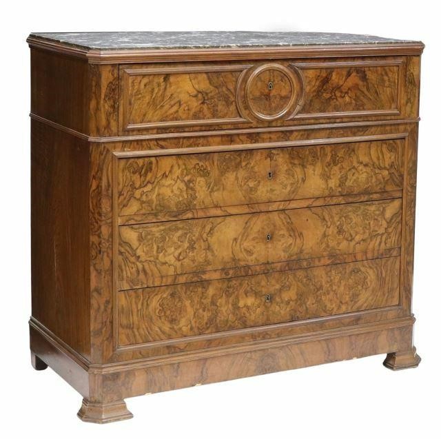 FRENCH LOUIS PHILIPPE FIGURED