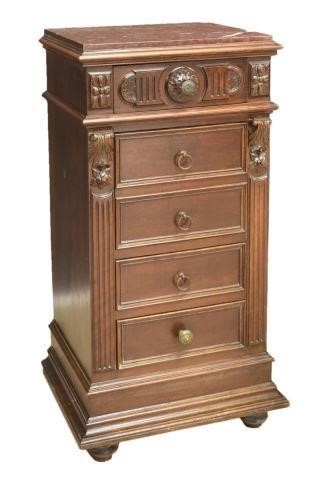 FRENCH LOUIS PHILIPPE MARBLE-TOP