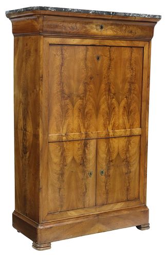 FRENCH LOUIS PHILIPPE MARBLE-TOP