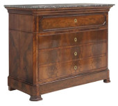FRENCH LOUIS PHILIPPE MARBLE-T