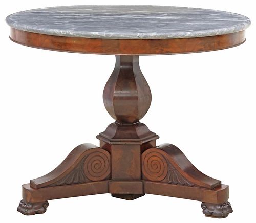 FRENCH LOUIS PHILIPPE MARBLE-TOP