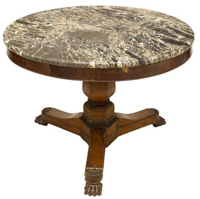 FRENCH LOUIS PHILIPPE MARBLE-TOP