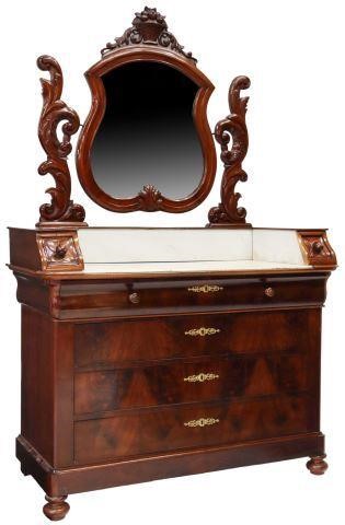 FRENCH LOUIS PHILIPPE MIRRORED