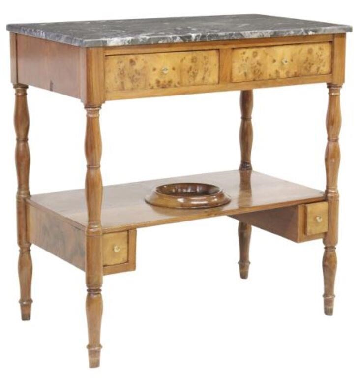 FRENCH LOUIS PHILIPPE PERIOD WALNUT