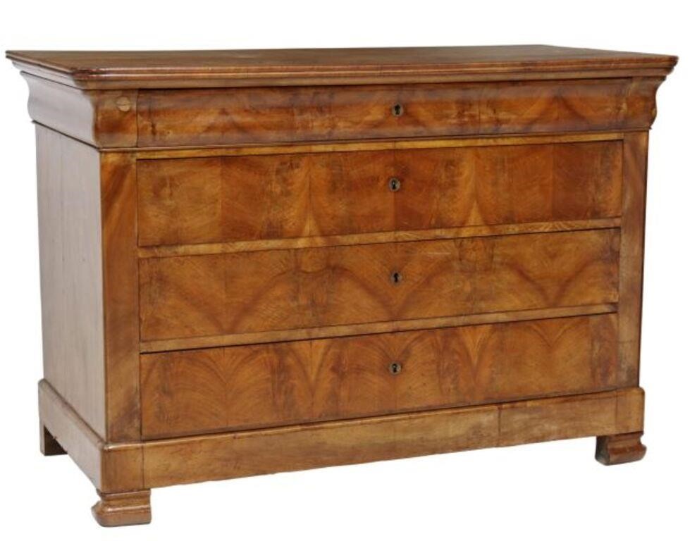 FRENCH LOUIS PHILIPPE PERIOD WALNUT