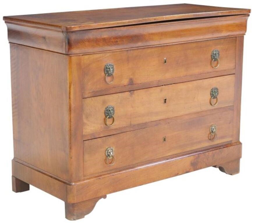 FRENCH LOUIS PHILIPPE PERIOD WALNUT
