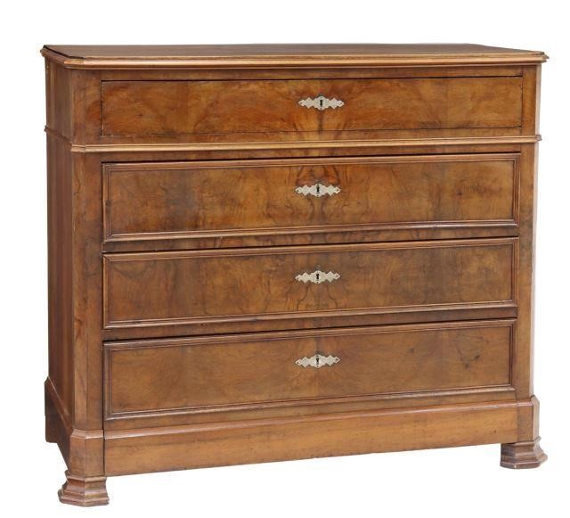 FRENCH LOUIS PHILIPPE PERIOD WALNUT
