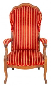 FRENCH LOUIS PHILIPPE UPHOLSTE