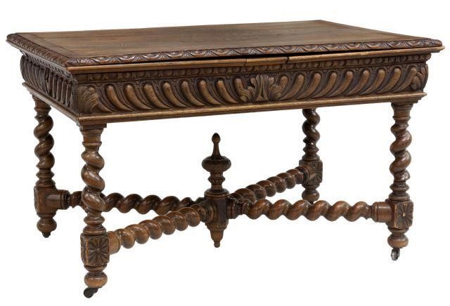 FRENCH LOUIS XIII STYLE CARVED