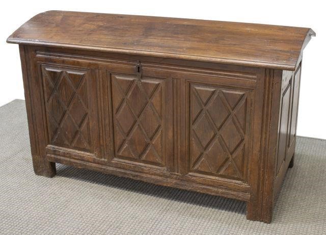 FRENCH LOUIS XIII STYLE OAK DOME
