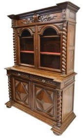 FRENCH LOUIS XIII STYLE OAK BU