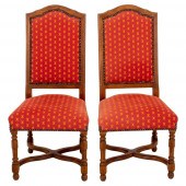 FRENCH LOUIS XIII STYLE UPHOLS