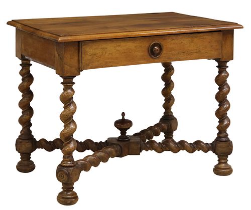 FRENCH LOUIS XIII STYLE WALNUT