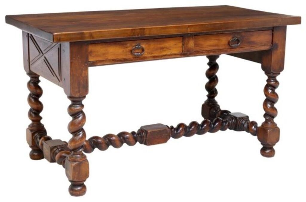 FRENCH LOUIS XIII STYLE WALNUT