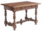 FRENCH LOUIS XIII STYLE WALNUT