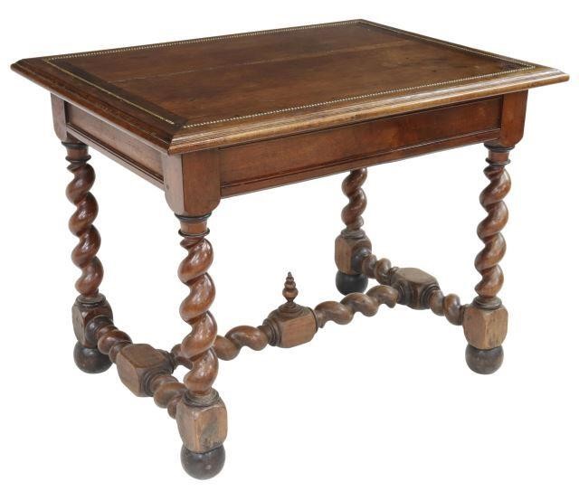 FRENCH LOUIS XIII STYLE WALNUT