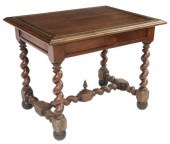 FRENCH LOUIS XIII STYLE WALNUT