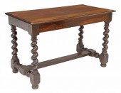 FRENCH LOUIS XIII STYLE WALNUT