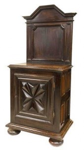FRENCH LOUIS XIII STYLE WALNUT