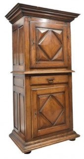 FRENCH LOUIS XIII STYLE WALNUT