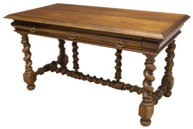 FRENCH LOUIS XIII STYLE WALNUT