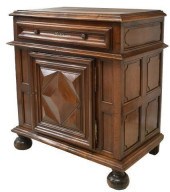FRENCH LOUIS XIII STYLE WALNUT